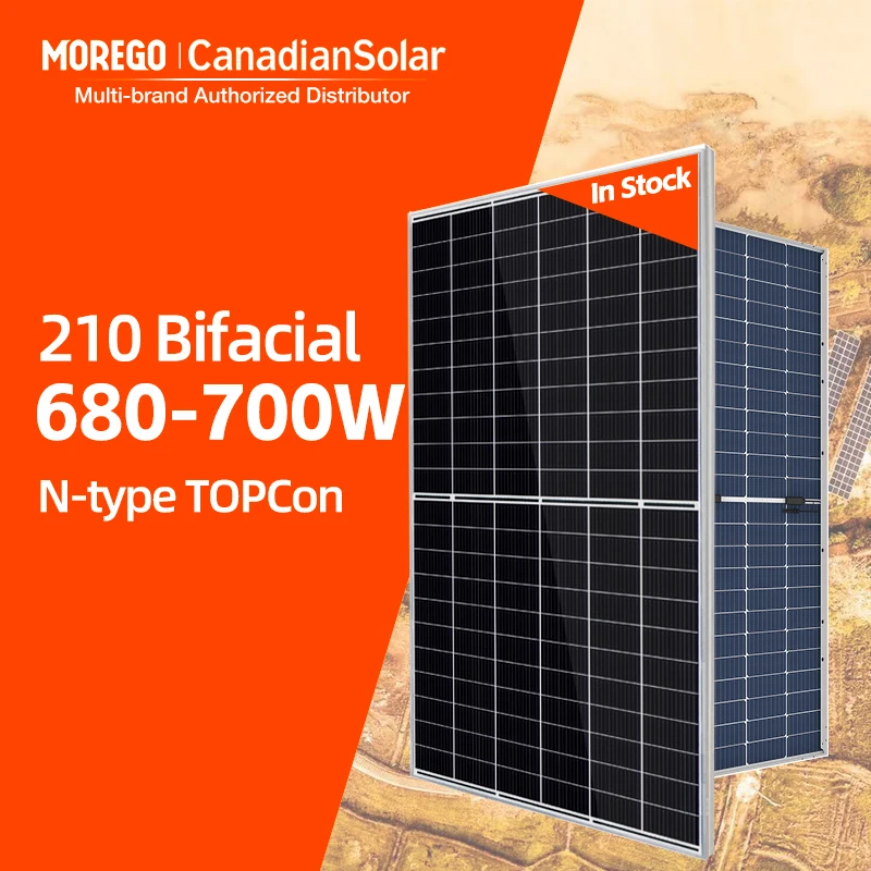 Canadian solar TOPBiHiKu7 N-type Bifacial TOPCon 210mm Bifacial double ...