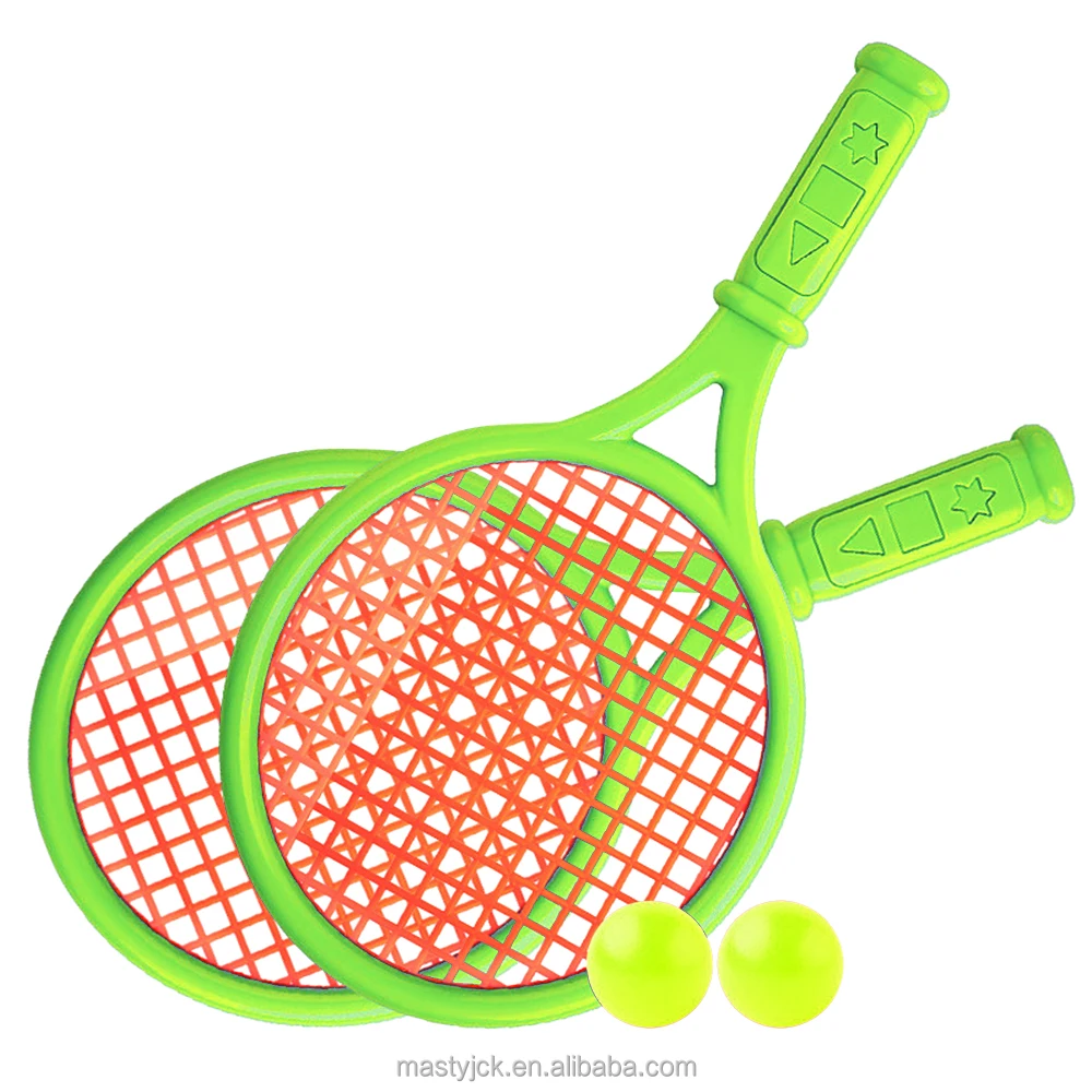 1 Pair Children's Tennis Badminton Racket Kids Palying Badminton Round Rackets 