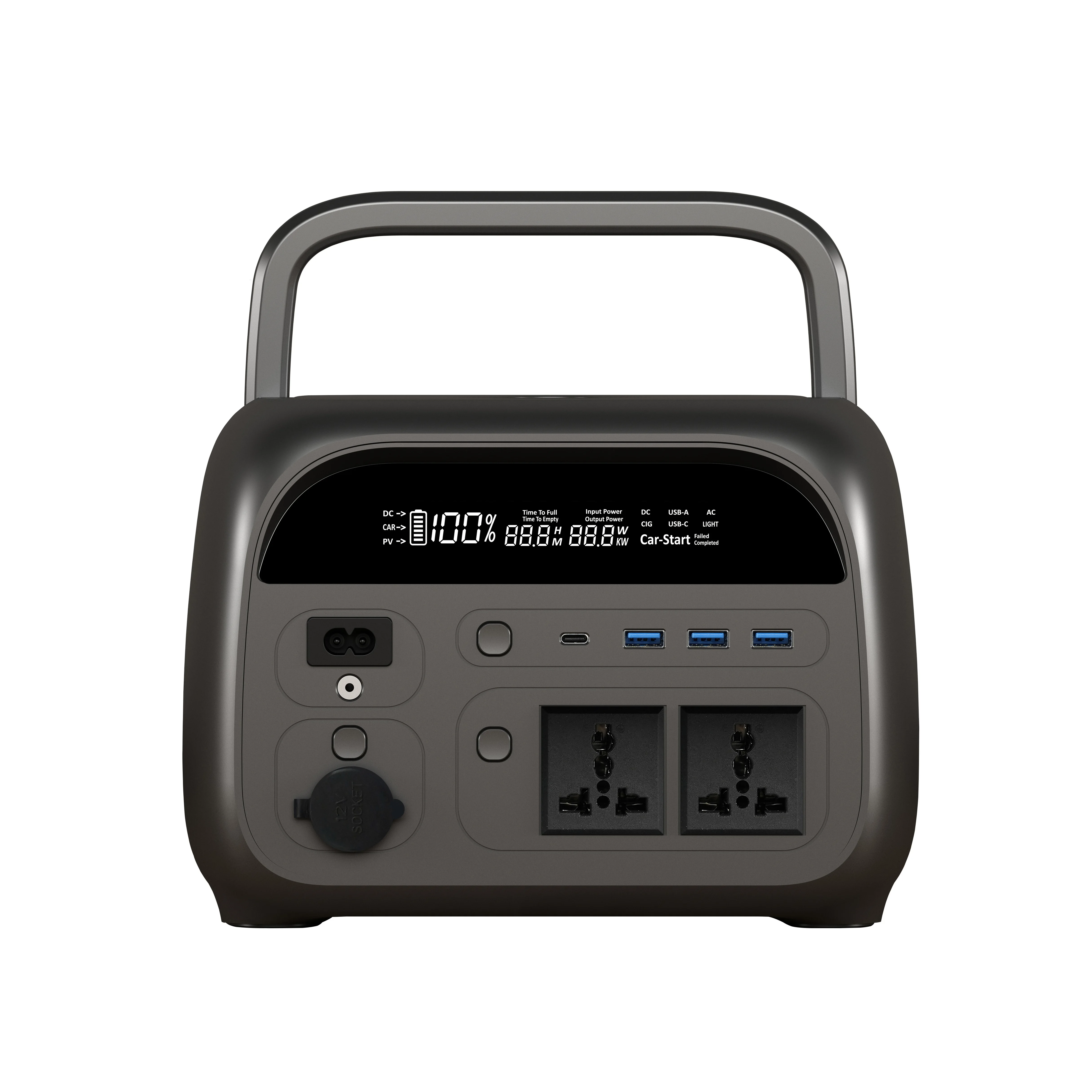 Max 600w Output Power Portable Power Station 300w Uninterruptible 220v Solar Power Generator