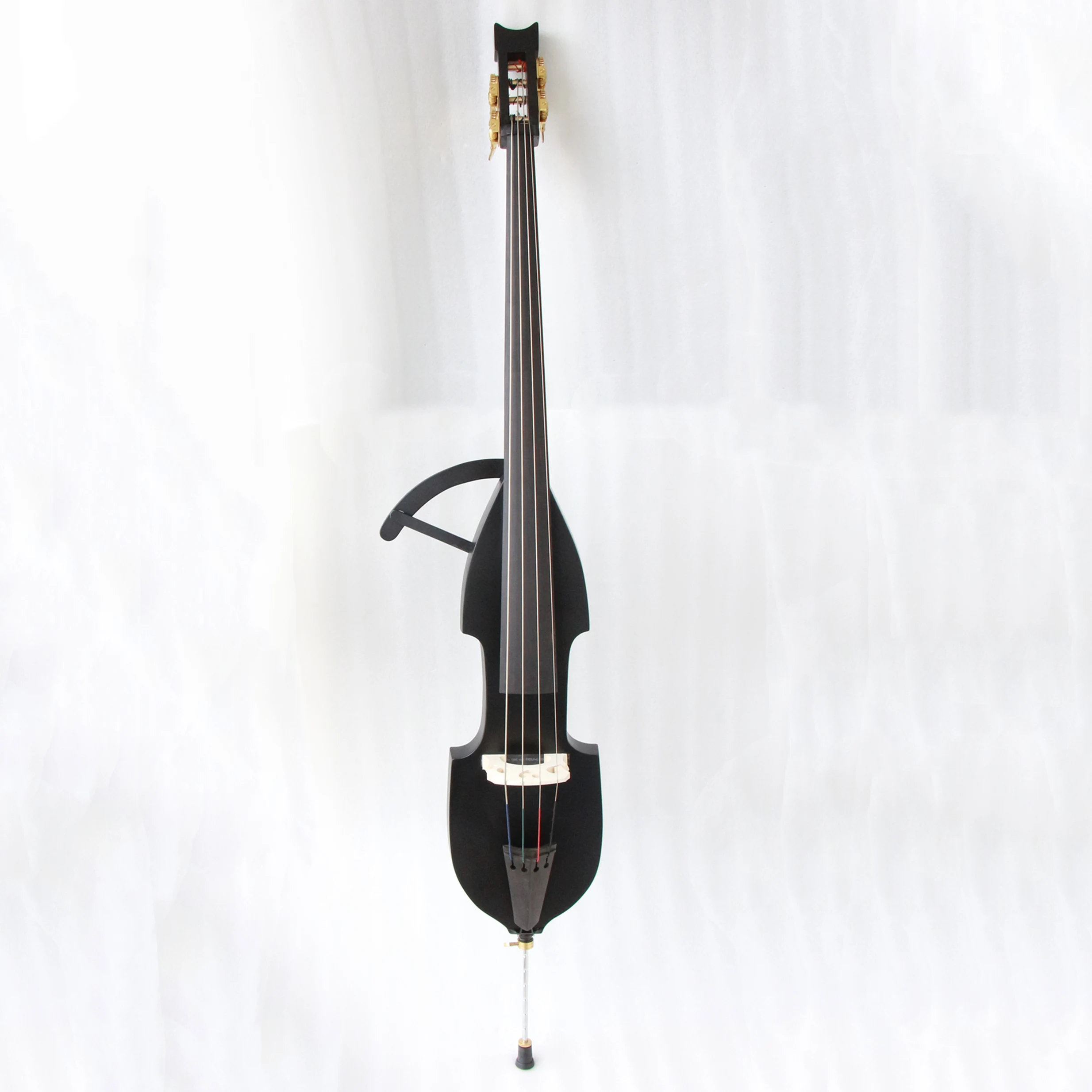 Unique Shape Electric Double Bass High End Matt Black Double Bass
