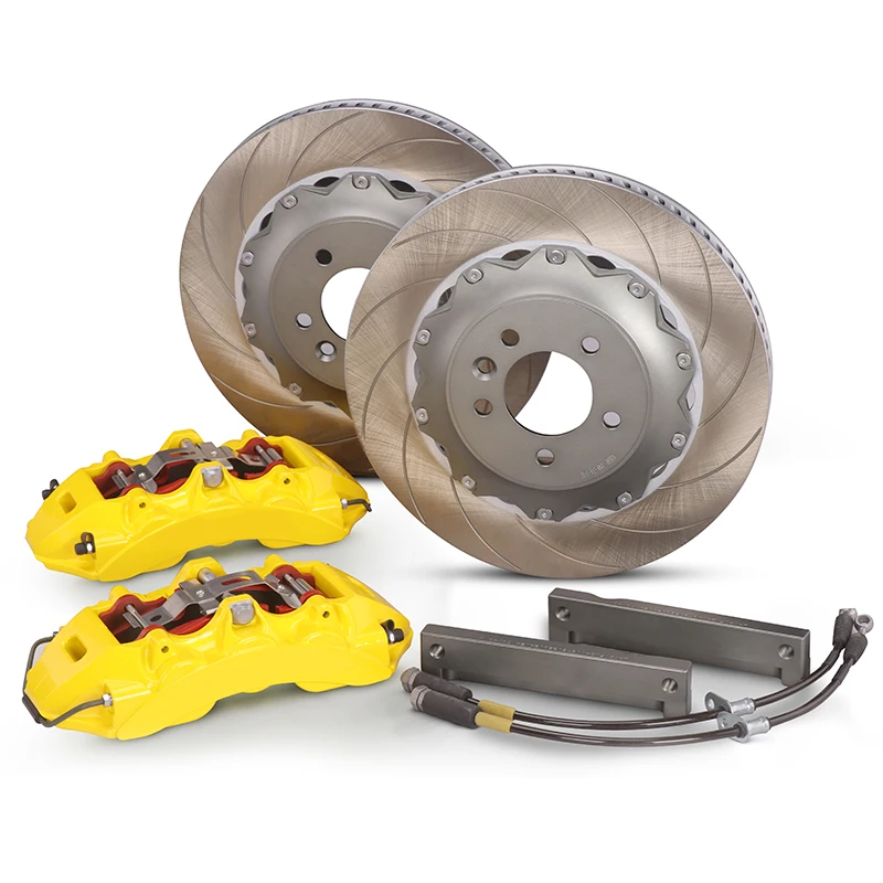 Big Racing Caliper Brake 8657 GT6 6 Pot 355mm 380mm 405mm Disc Rotors for VW Tiguan PASSAT TERAMONT Polo TOURAN L JETTA SAGITAR
