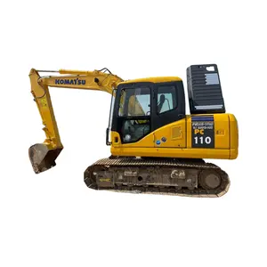 Used KOMATSUU Pc110-7 PC130-8 Crawler Hydraulic Excavator Japan Original 11 Ton for Sale PC60-7 PC50 PC55MR PC56-7 Good Quality