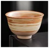 Tazza con bordo in gres strutturato fatta a mano