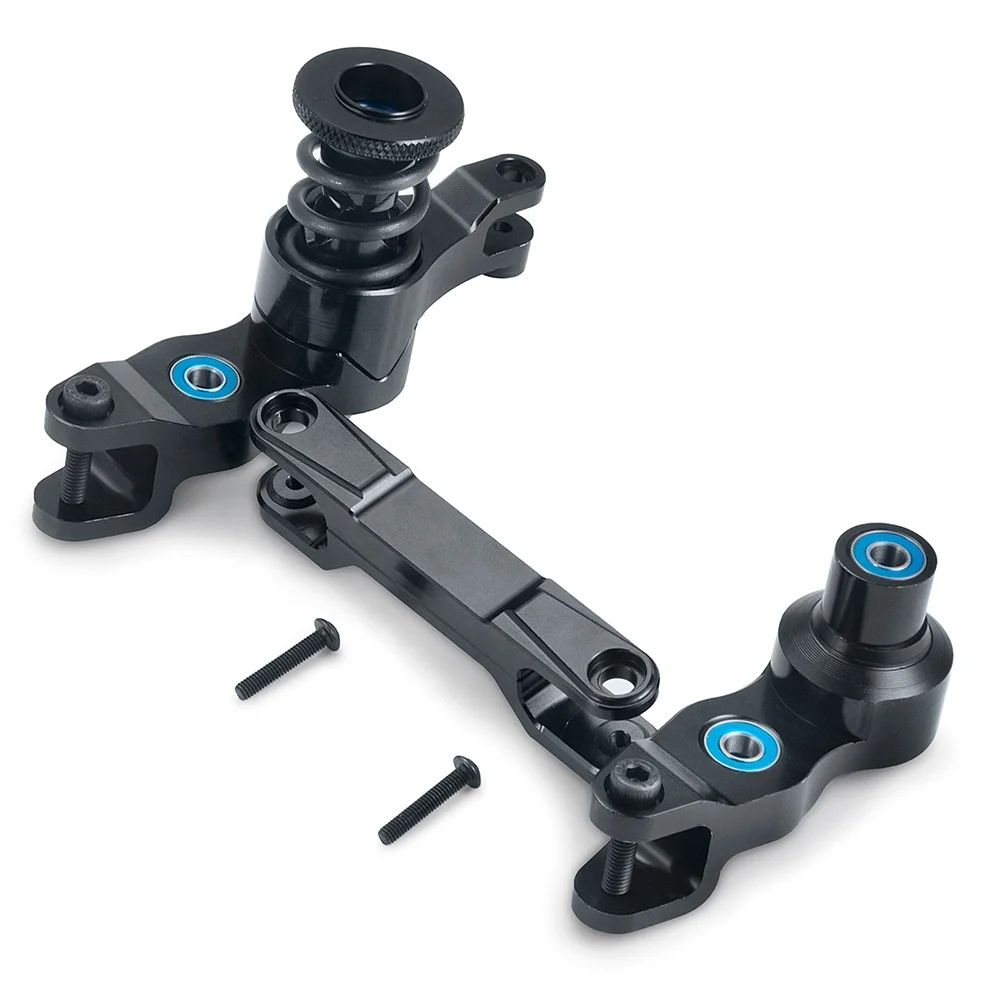 Металлический рулевой Кривошип в сборе для 77086 8S 1/5 RC Гусеничный Багги запчасти для грузовика