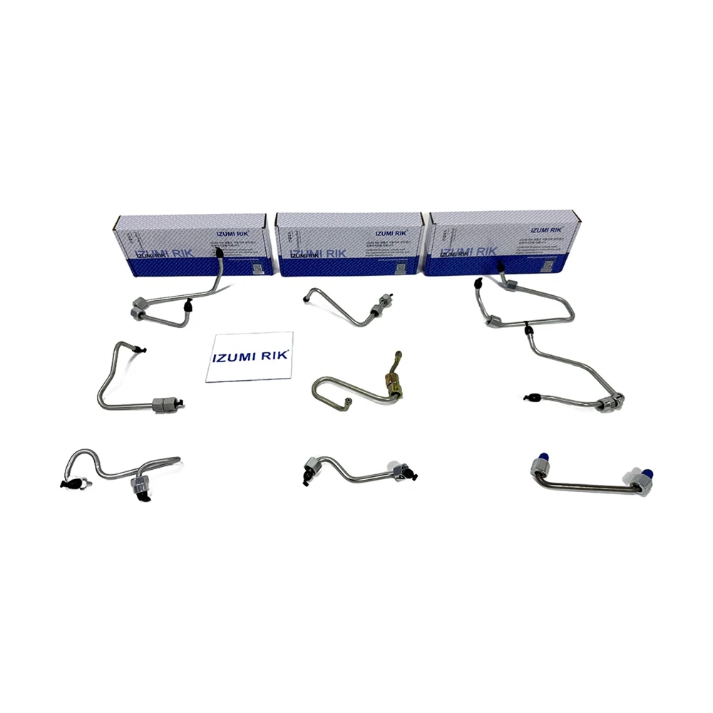 Durable Engine Parts IZUMI RIK High Pressure Fuel Pipe for Mitsubishi S12N S16