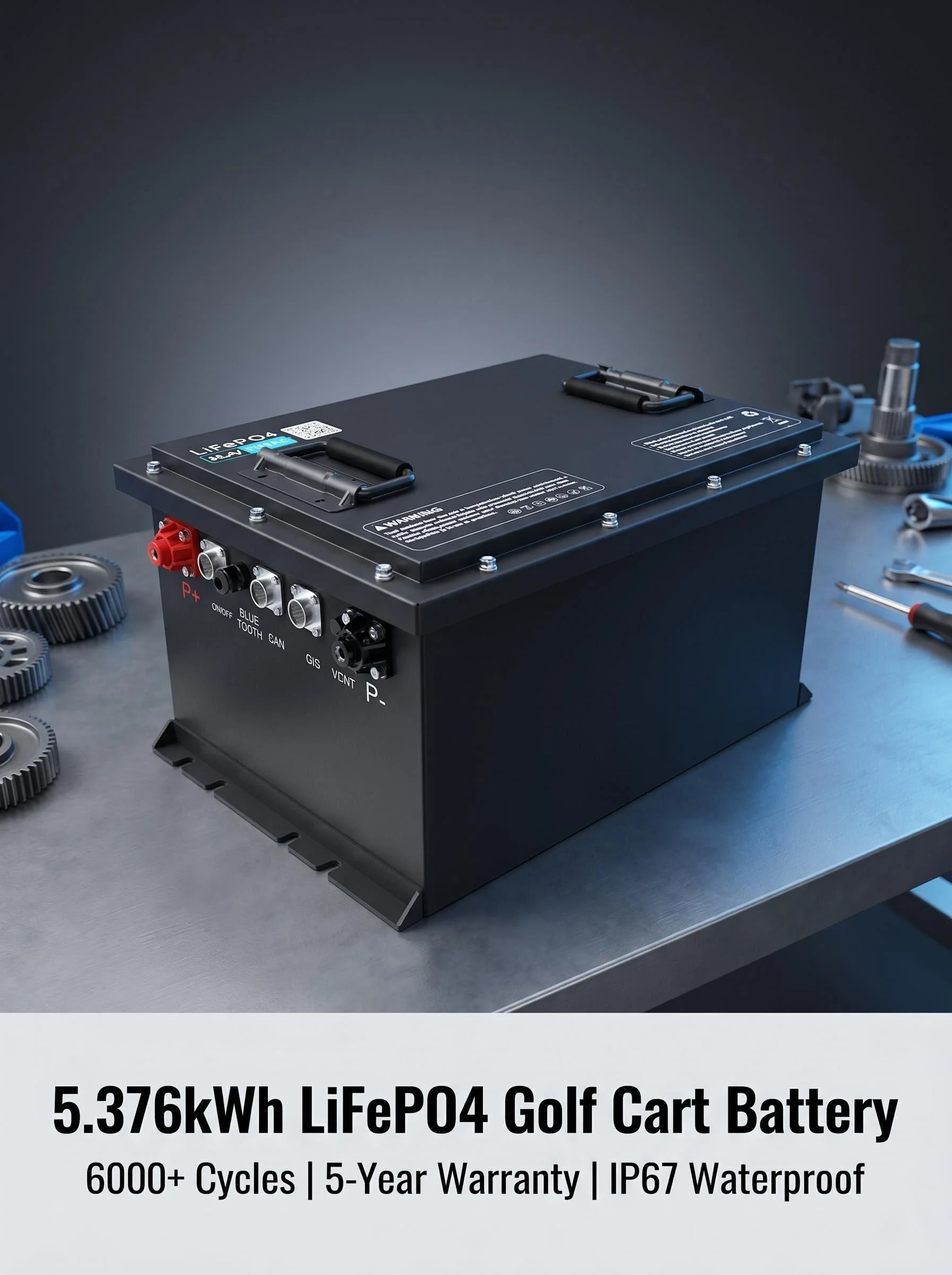 100ah 160ah lithium ion battery 48v golf carts battery can rs485 bluetooth electric vehicle battery-3