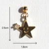 Gold five-pointed star