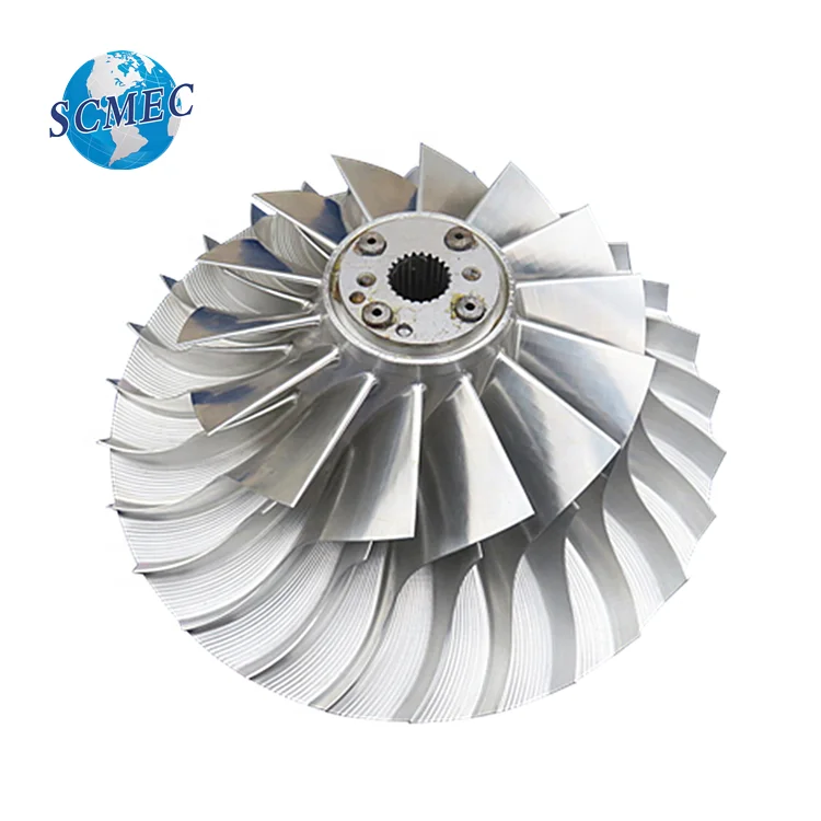 China Supplier Compressor Wheel Turbo Impeller Locomotive Compressor Wheel Turbine Blisk Turbocharger Parts