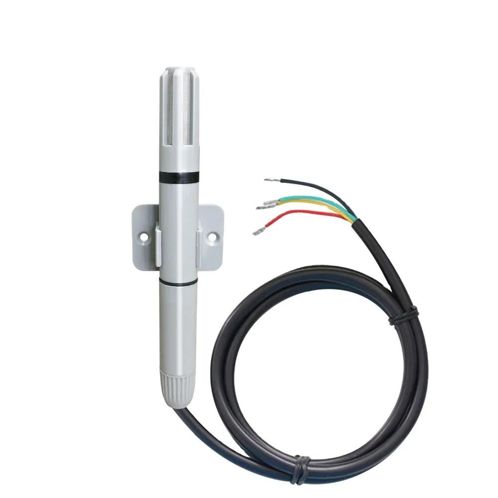 RS485 Modbus Meteorological Weather Station Use Outdoor Temperature and Humidity Sensors