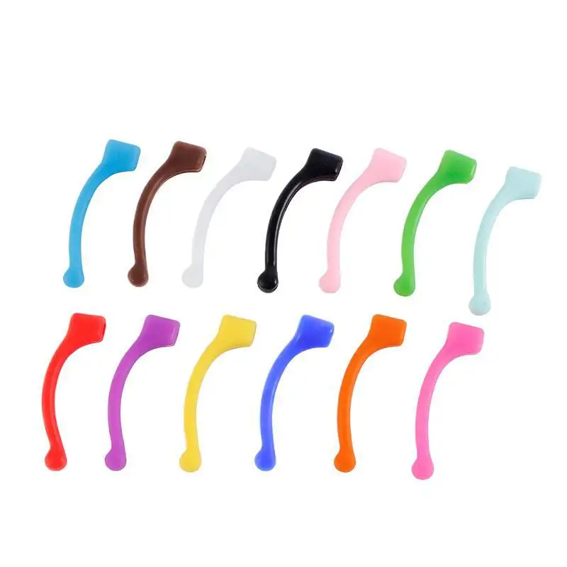 12 Paires De Supports De Lunettes En Silicone - Antidérapants, Confortables - 4 Formes Différentes (cercle, Comas, Oreille, Bande)