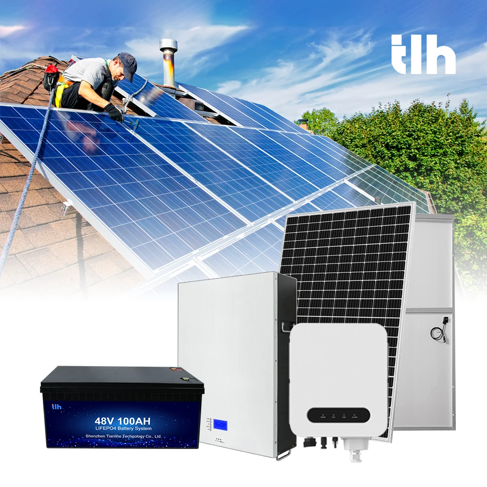Roof installation generator  OEM ODM 5KW 10KW 20KW solar power system cost off grid solar power system  for home