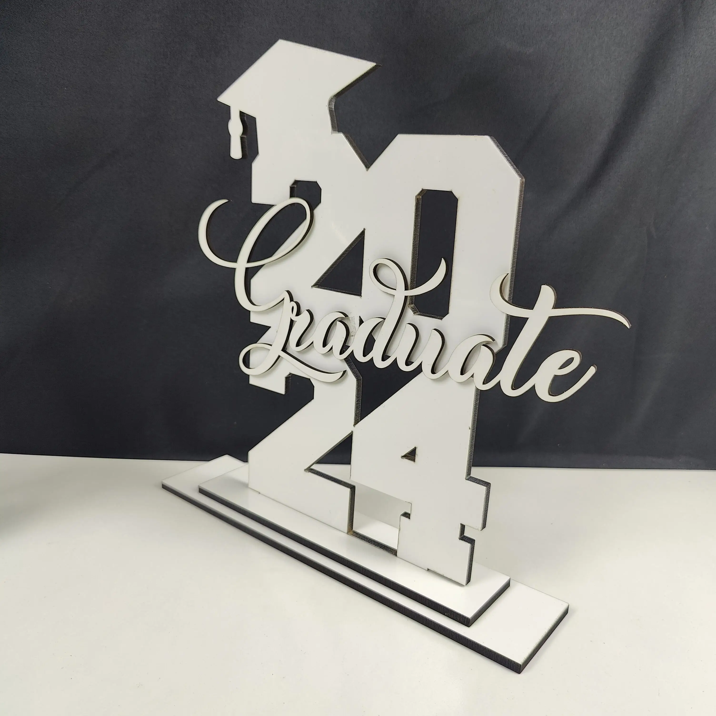 Ss SUBLIMATION BLANKS Graduation Cap TOPPER Graduation Fan