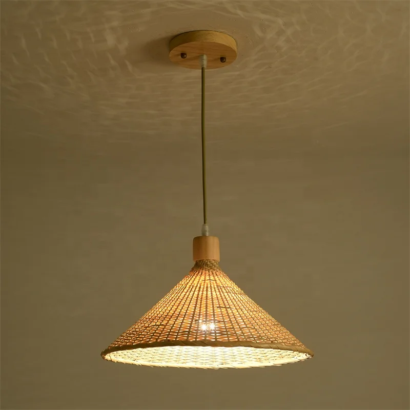 Оптовая продажа элегантная Цилиндрическая Люстра HITECDAD из китайского бамбука соломенный абажур ротанга Лидер продаж низкая цена минимальный заказ
