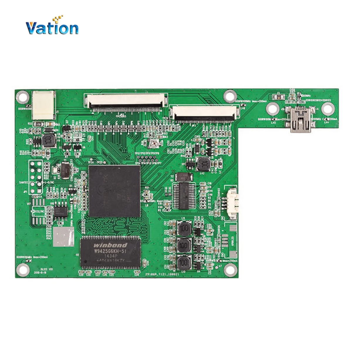 USB TO TTL LVDS controller board display link solution with touch function