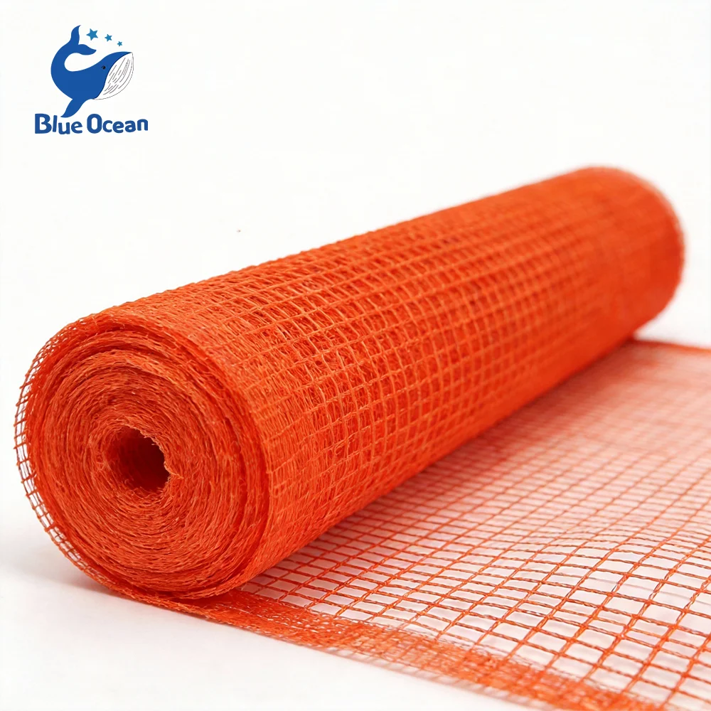 Сітка для будівель Blue Ocean Safety PE, сітка для сміття, легко очищається, контроль будівельного сміття