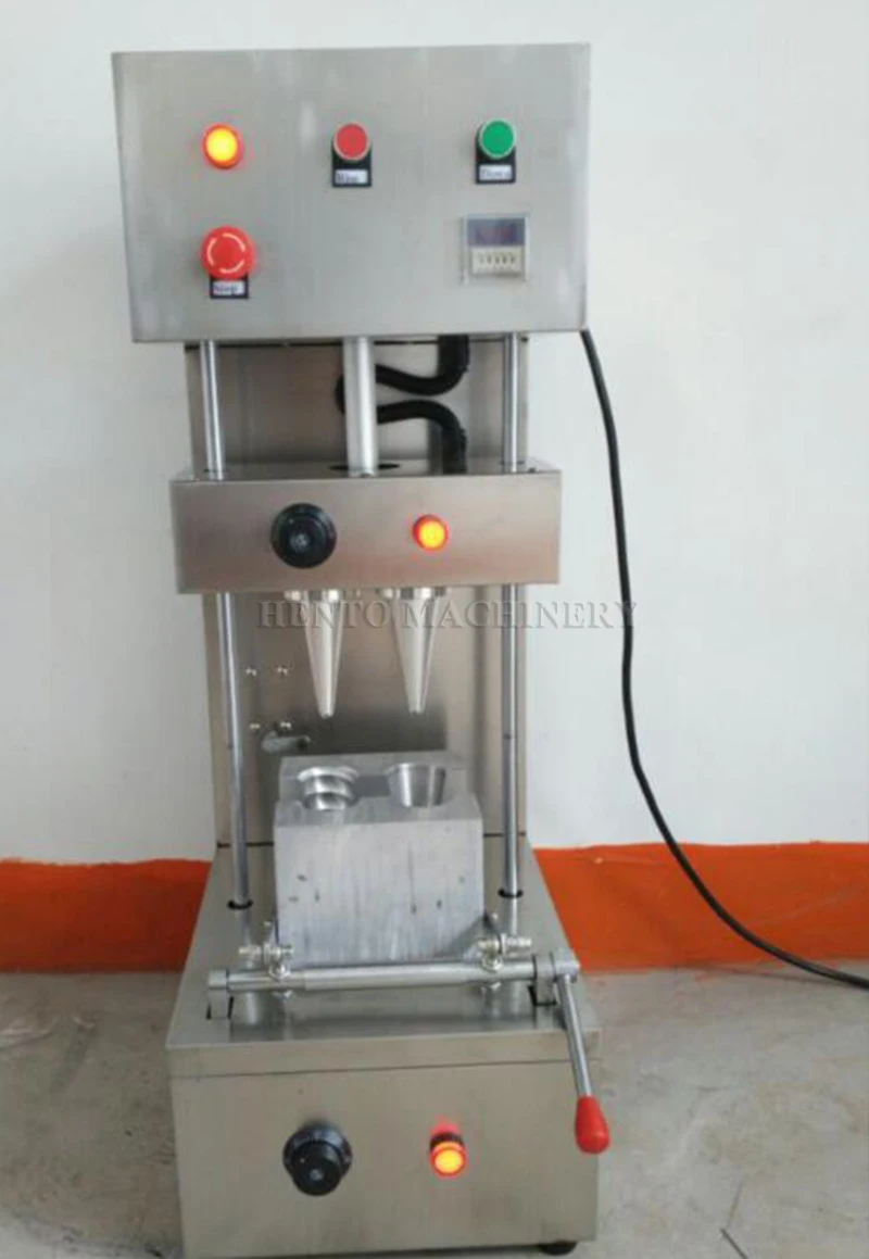 Industrial Ice Cream Cone Machine / Cone Pizza Making Machine / Cone