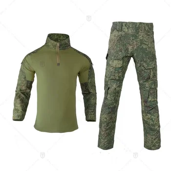 Sturdyarmor Combat Uniform Frog Suit Outdoor Training Hunting Long Sleeve Shirt Pants Camouflage Tactical Clothing