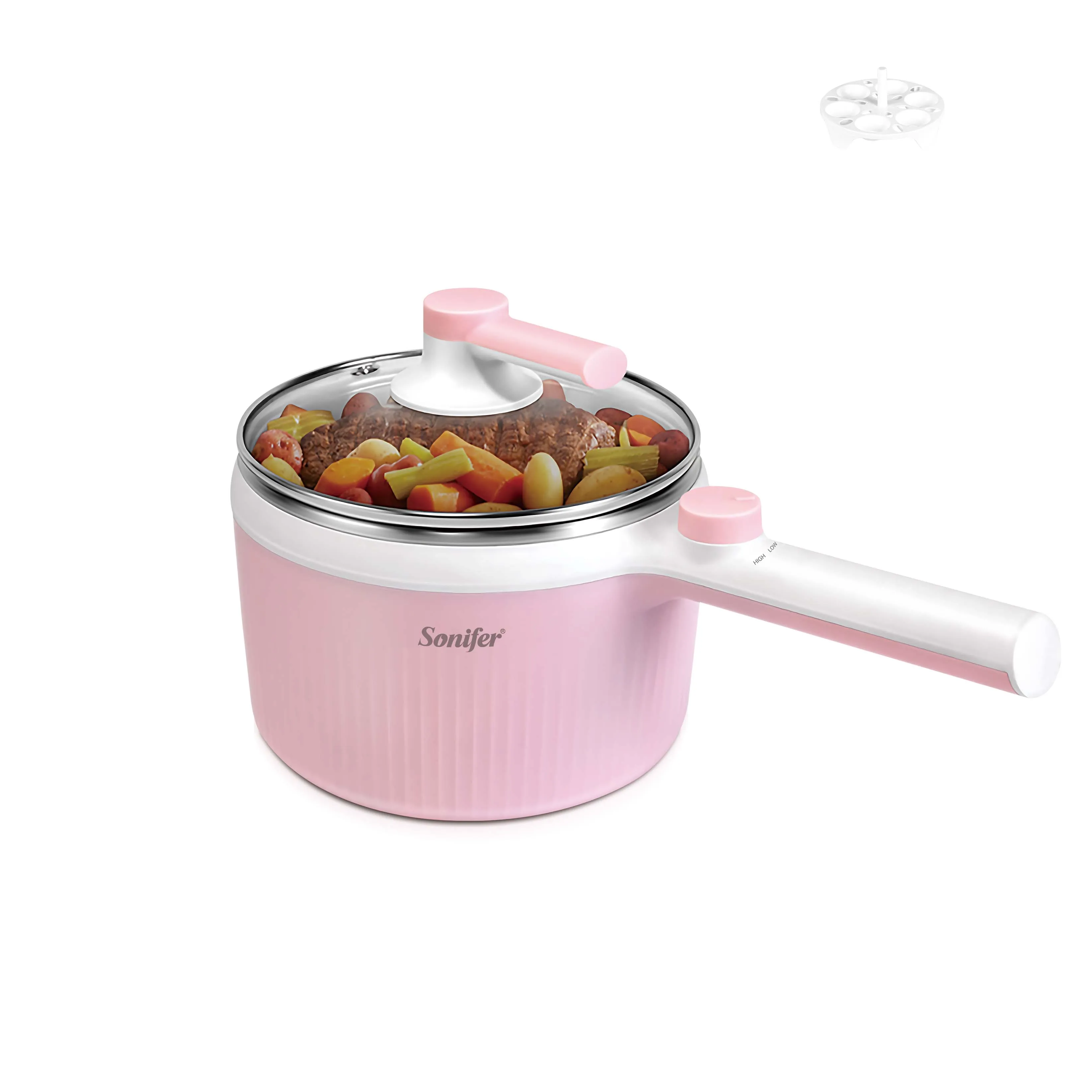 Sonifer SF-1504 Kitchen Stainless Steel Soup Noodle Pot - Main Image