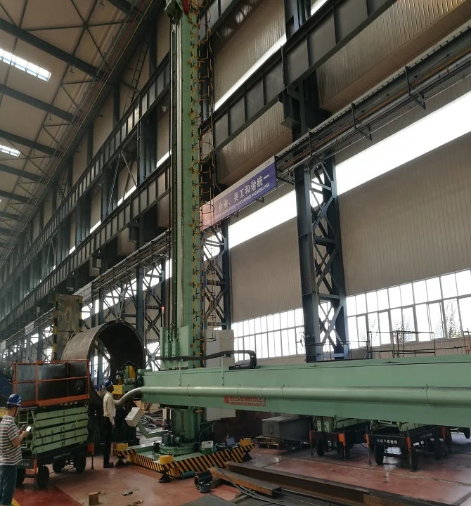 Heavy Type Pressure Boiler/Tank/Vessel Gouge and Grinding Machine used in Workshop