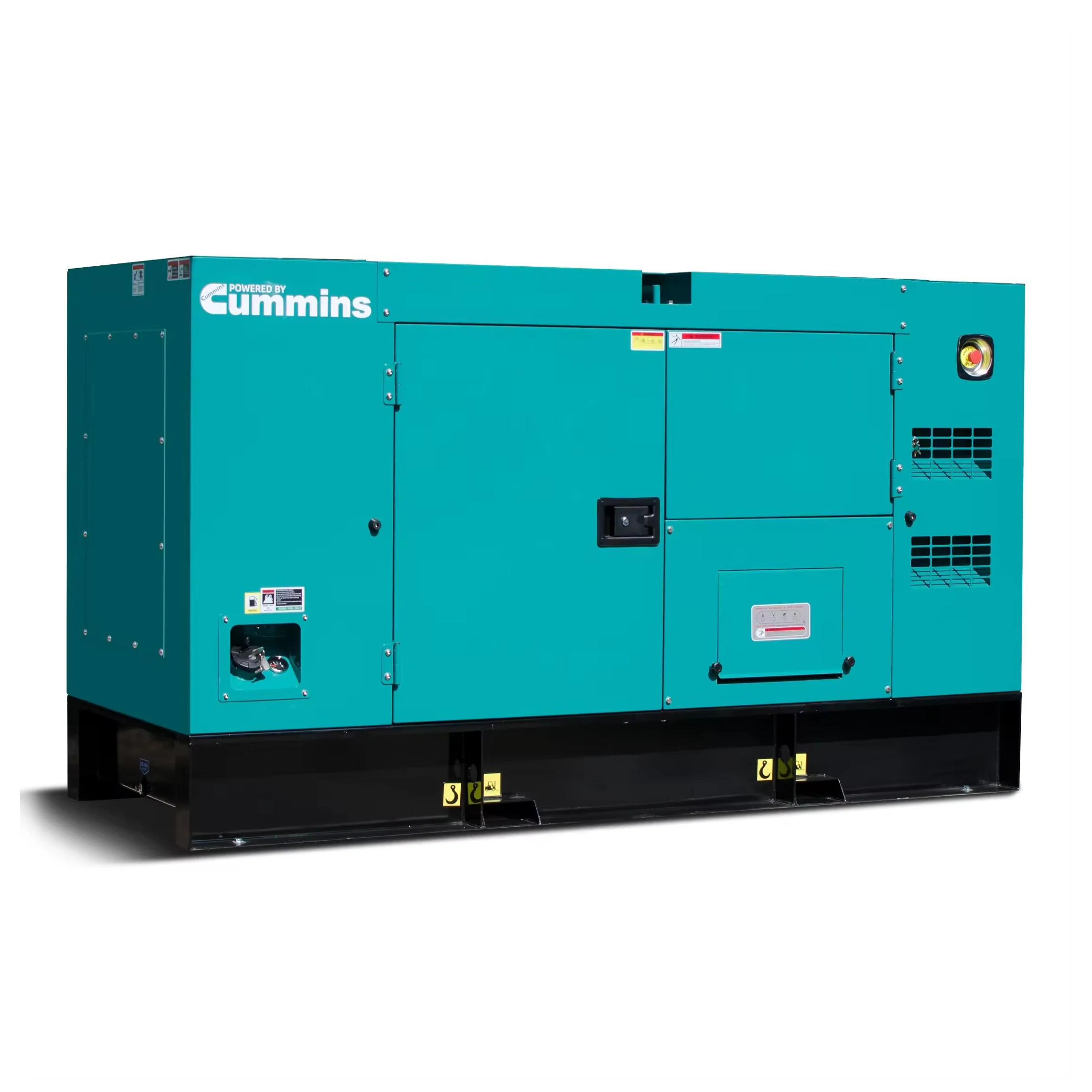 ByCUMMINS 150KVA 120KW Silent Diesel Generators 120V 127V 220V 380V 400V 50Hz 60Hz Three Phase Stanford VLAIS Diesel Generator