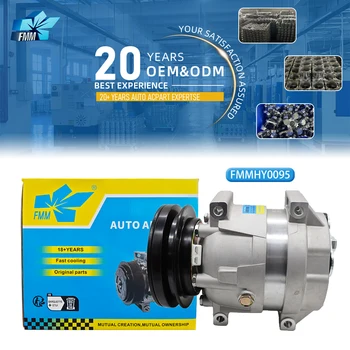 High Quality Auto AC Compressor 24v for hyundai Excavator Car Air Conditioning Compressor
