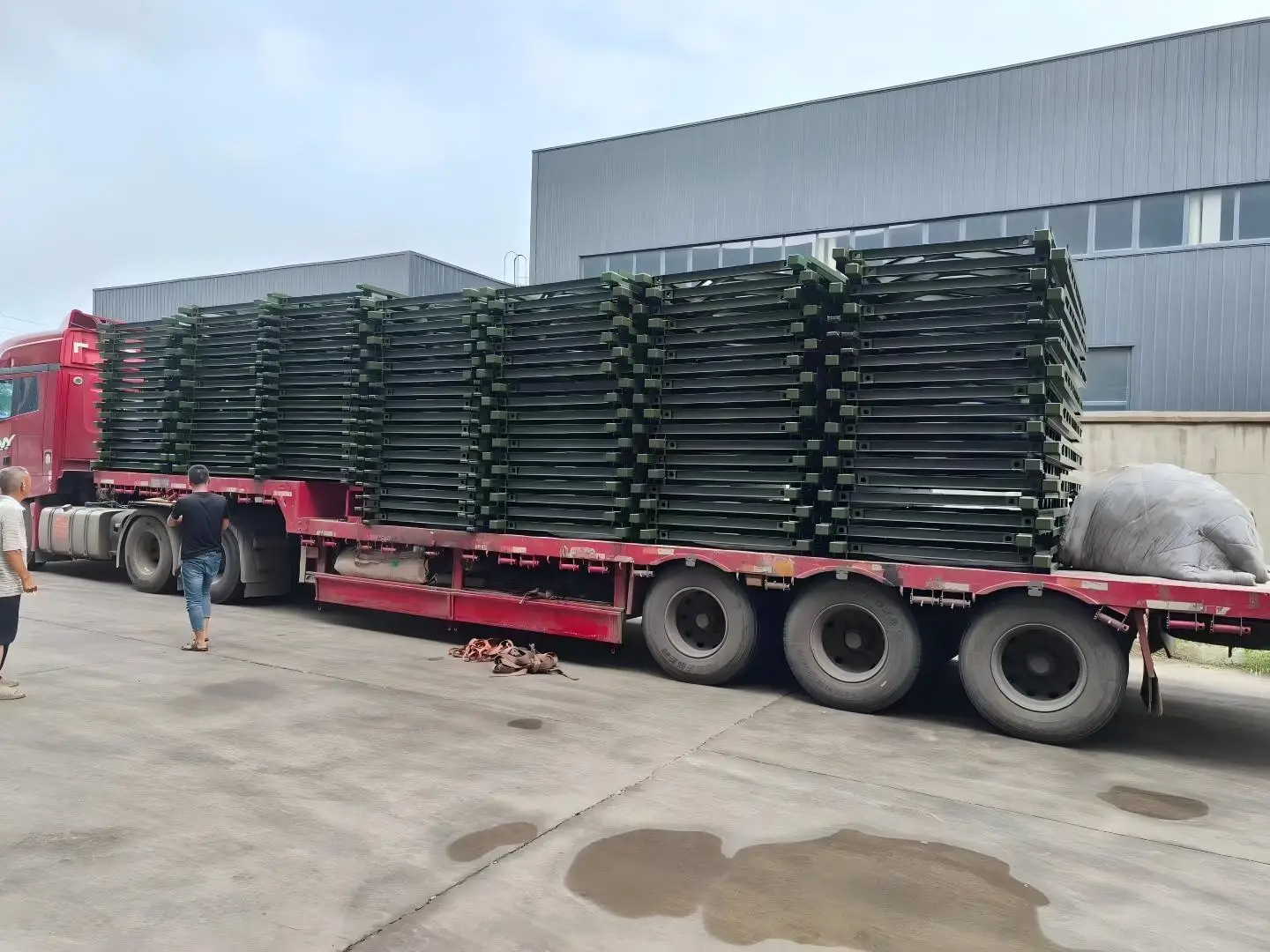 Standard and Custom Design Steel Structure Bailey Bridge for Mining ...