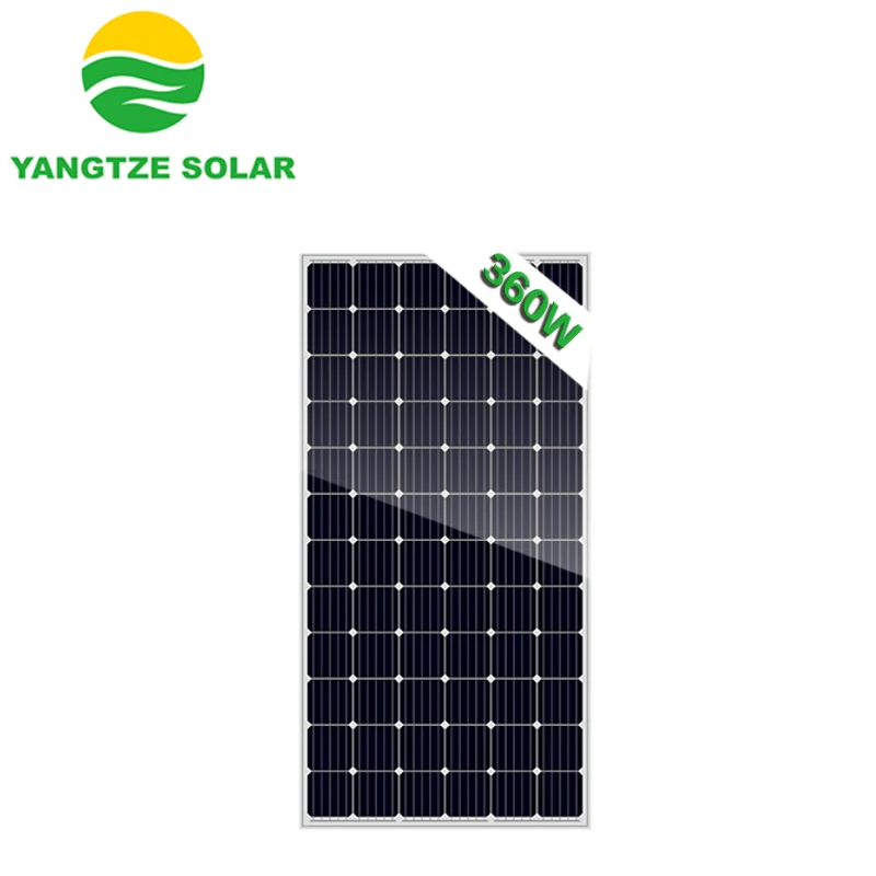 Yangtze mono 360w 370w 380w pv solar panel