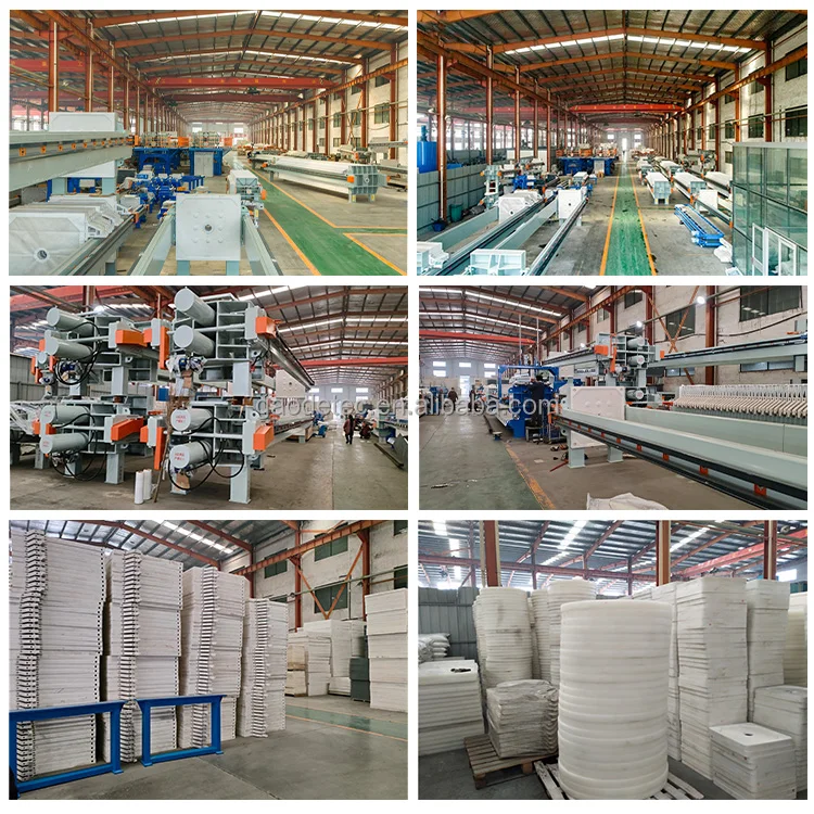 Plate and Frame Filter Press Machine for Stone Mining Tailings Wastewater Treatment