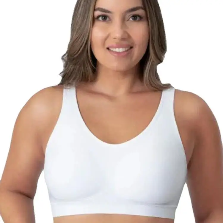 Wholesale Customized 44Dd Large Size Women Underwear 5D Latex Seamless  Unpadded Plus Size Bras