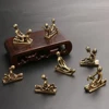 Set marrone da 7 pezzi