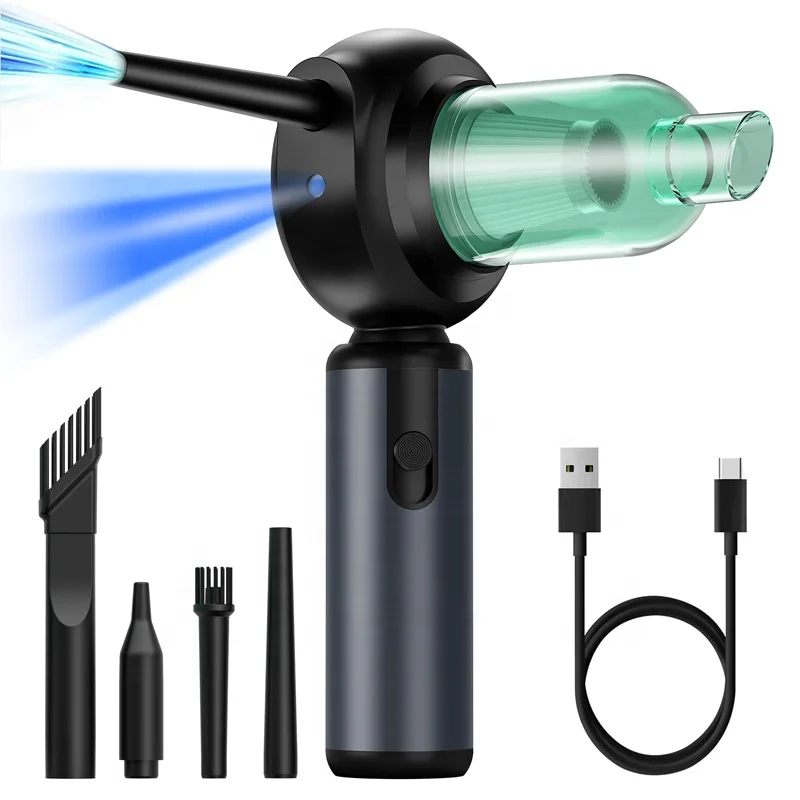 Аккумуляторный компрессионный Электрический воздухоочиститель 60000 об/мин