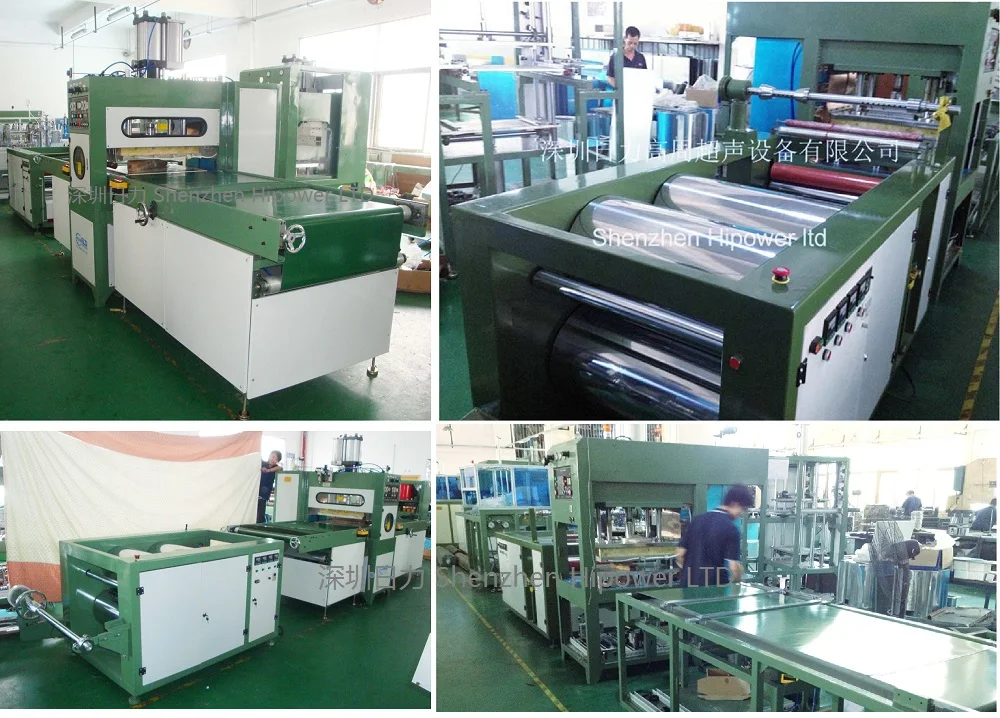 High Frequency PVC PET Box Soft Crease Making Machine