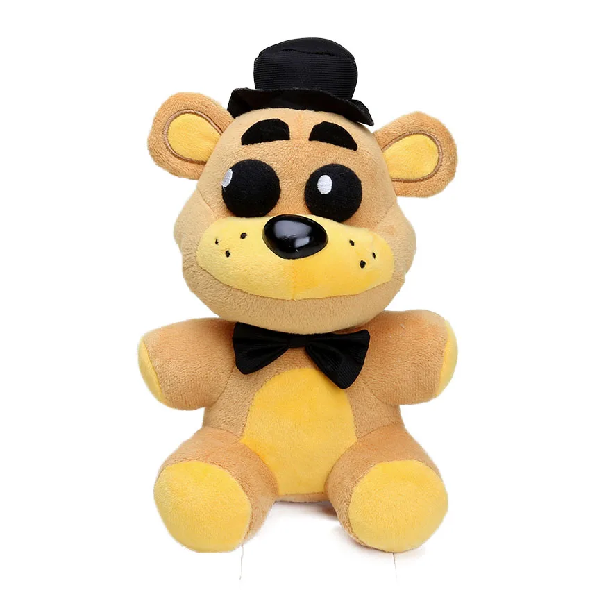 18cm Fnaf Recheado Brinquedos de Pelúcia Freddy Fazbear Urso Foxy Coelho  Bonnie Chica Peluche Juguetes 5 Noites No Freddy Plushie Toys Presentes