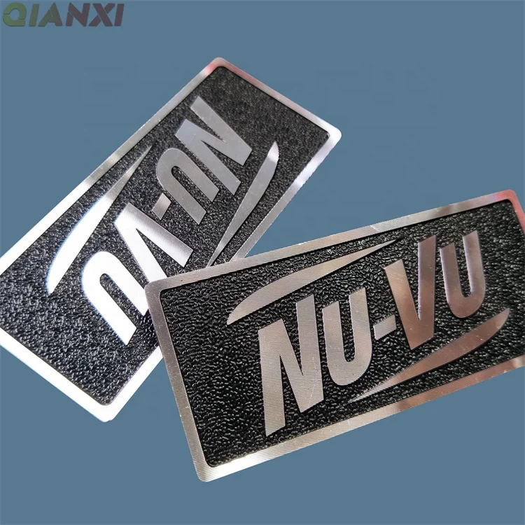 ダイヤモンドカットメタルネームプレートサインアルミバッジマシン