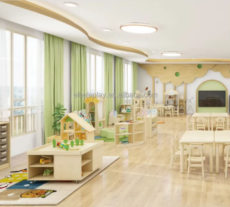 Kindergarten Classroom Furniture Sets Daycare Classroom Design Rustic ...