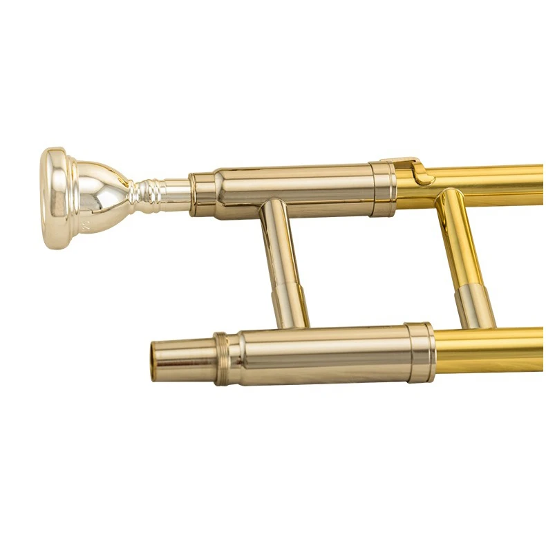 China Cheap Bb Key Tenor Trombone Buy Gold Lacquer Professional
