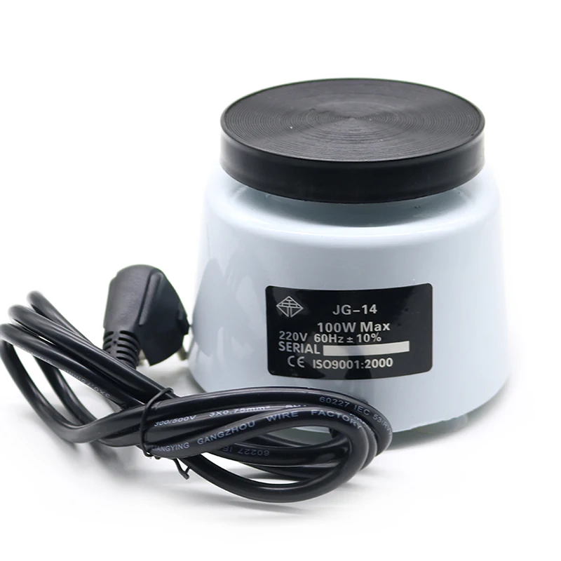 Dental Lab Vibration Machine Gypsum Plaster Vibrating 4" Round Table Vibrator