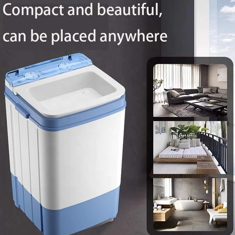 2024 New Models Single Tub Portable Washer  China Laundry Washing Machine for Clothes and Shoes