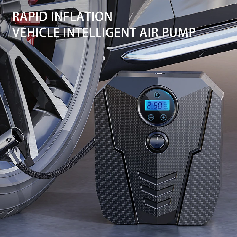 Hot Selling Mini Portable Emergency 12V Pointer Type Car Tire air Pump for Car Tires - view 6