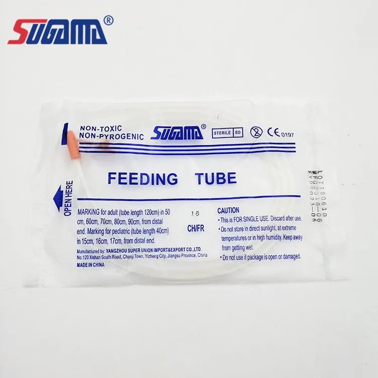 All Value Type Soft Medical Disposable PVC Nasogastric Feeding Tube