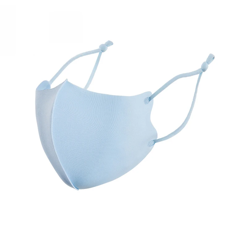 blue mask