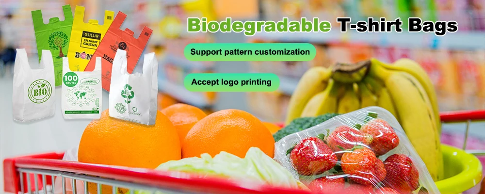 100% Biodegradable Plastic Bags - Sustainable & Customizable