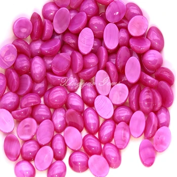 Starlight Oval Cut Ruby Stone 3*4mm-4*6mm Synthetic Loose Gemstone