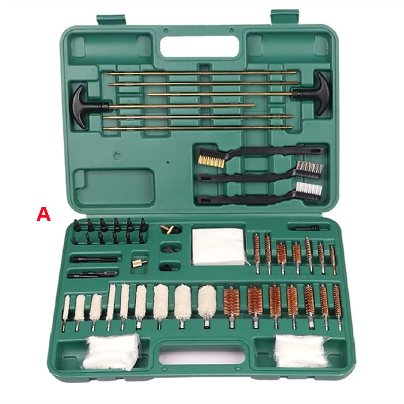 Multifunctional 62 Kits Gun Brush Kit Cleaning Tool Brush Tube Brush