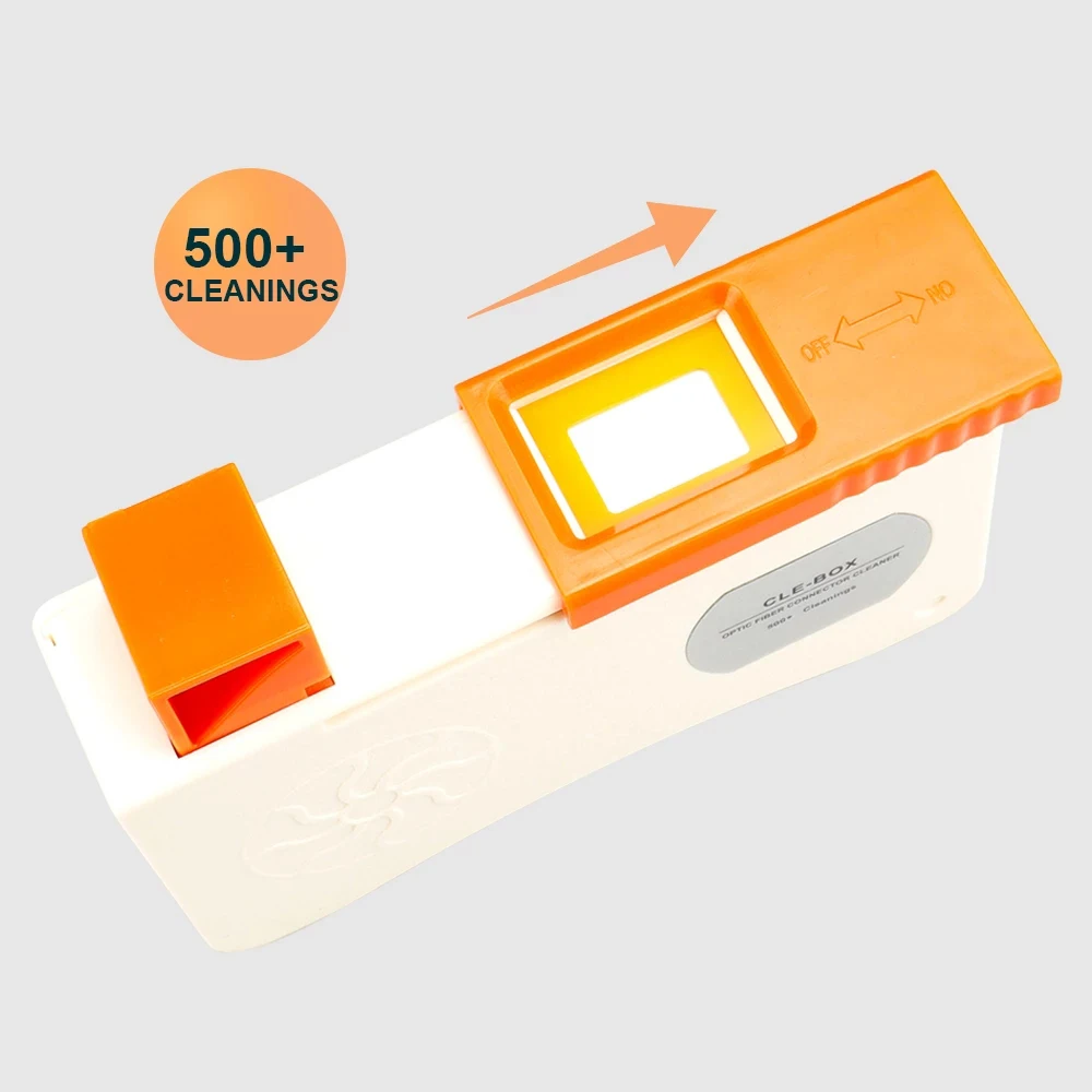 Cassette Type Optical Fiber Cleaner Clebox For Sc Fc Mu Lc St D4 Din