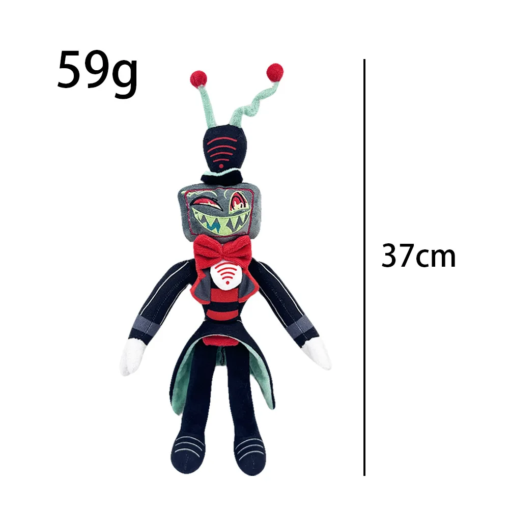 Moe-124 属性 Alastor 同人 20cm doll ぬいぐるみ Wholesale Tytopone Hazbin Hotel Plush Toys - Alastor Figure
