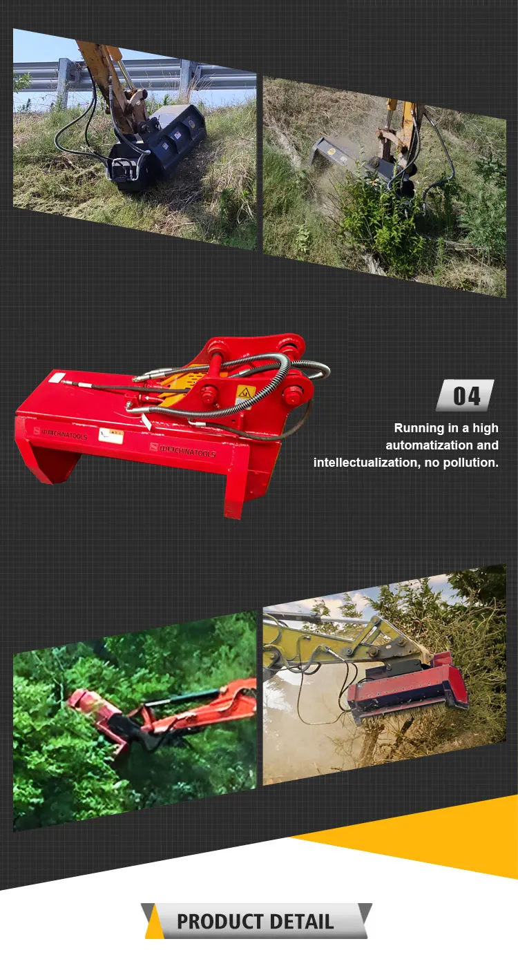 High Quality Flail Mower For Mini Excavator 5 Ton Excavator Flail Mower Buy Flail Mower Lawn