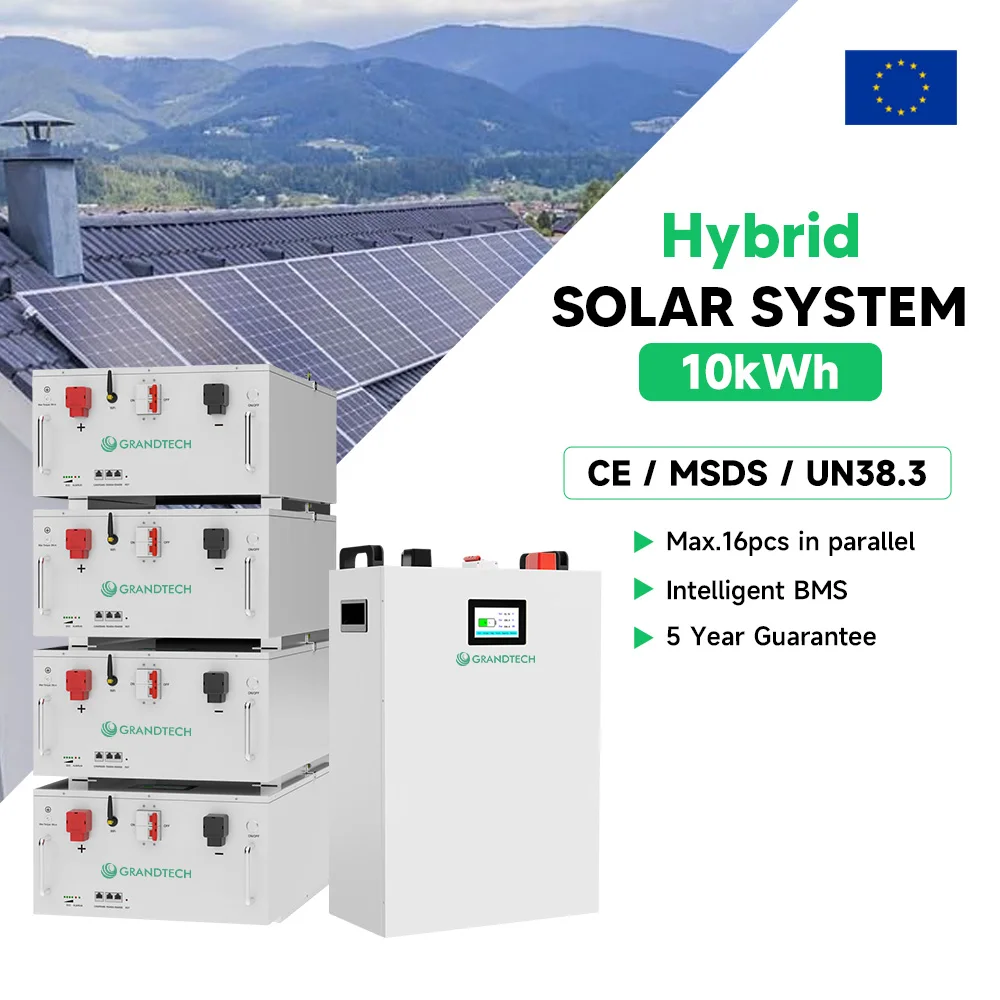 Batería LiFePO4 montada en rack de 5 kWh, 10 kWh, 15 kWh, 20 kWh, 25 kWh, 30 kWh y 50 kWh, a 51,2 V y 100 Ah o 200 Ah; sistema de almacenamiento de energía (ESS) para servidores y aplicaciones solares