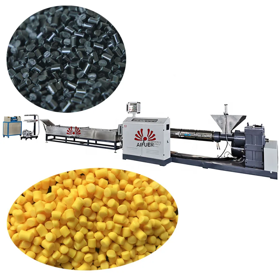 SJ90 HDPE Pelleting Making Recycling Machine