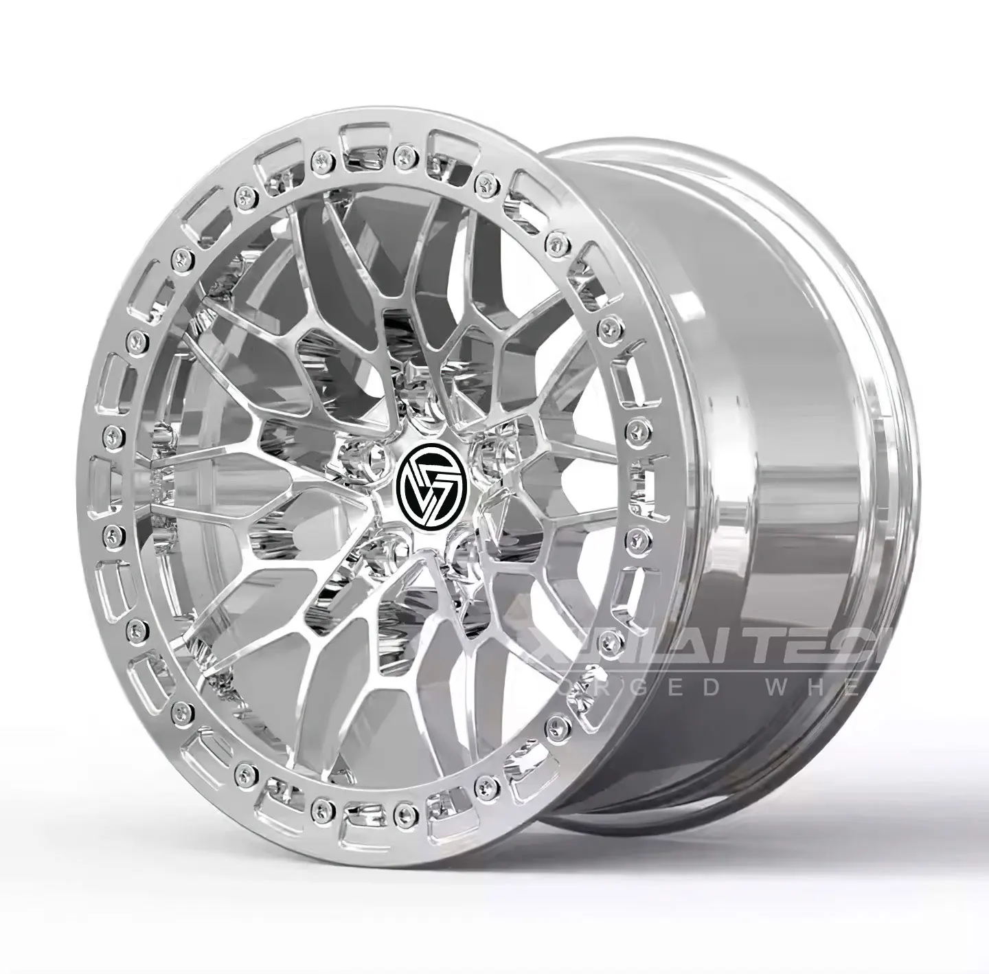 XL Custom Forged Beadlock Wheels 17x9 18x9 20x10 5x127 5x150 for Jeep Wrangler Land Cruiser Prado 4x4 Offroad Wheels - Image 4